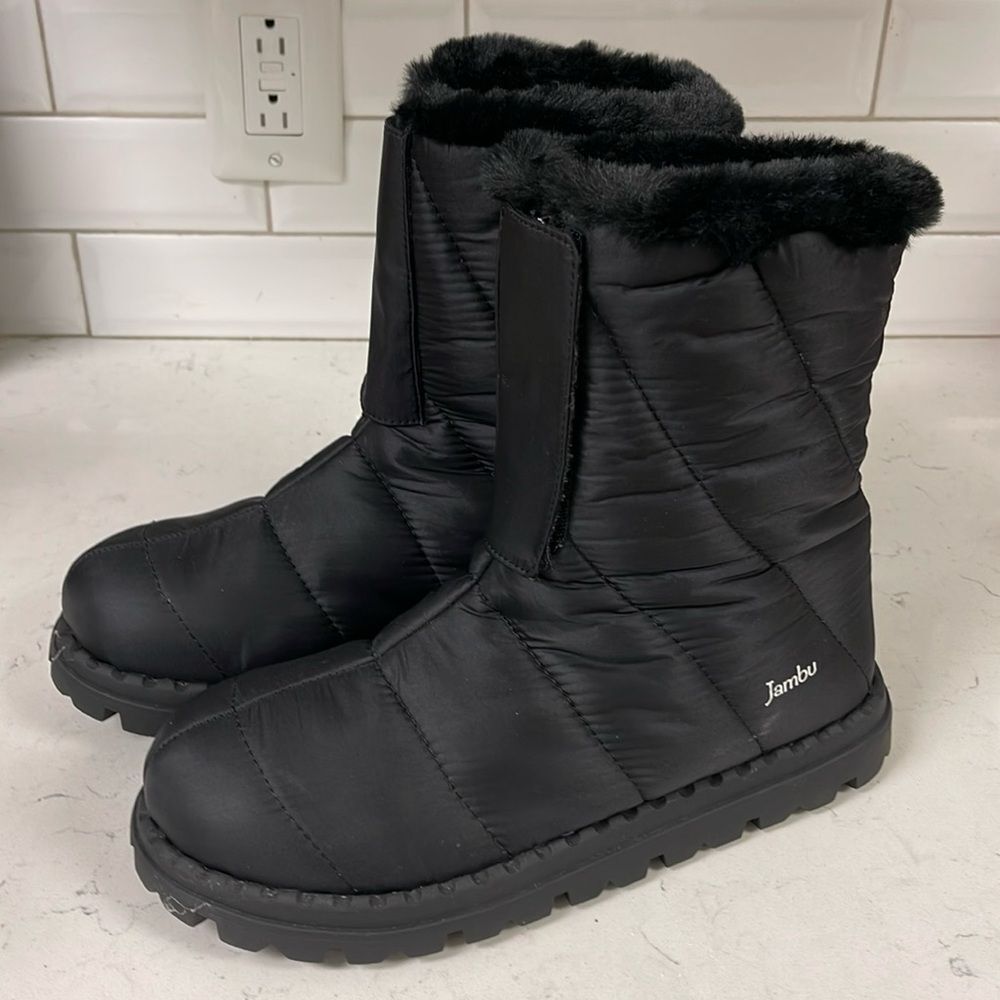 Jambu ICICLE Women’s Puffy Winter Boot Size 10, Worn Once